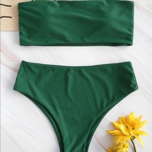 NWT Zaful bandeau bikini